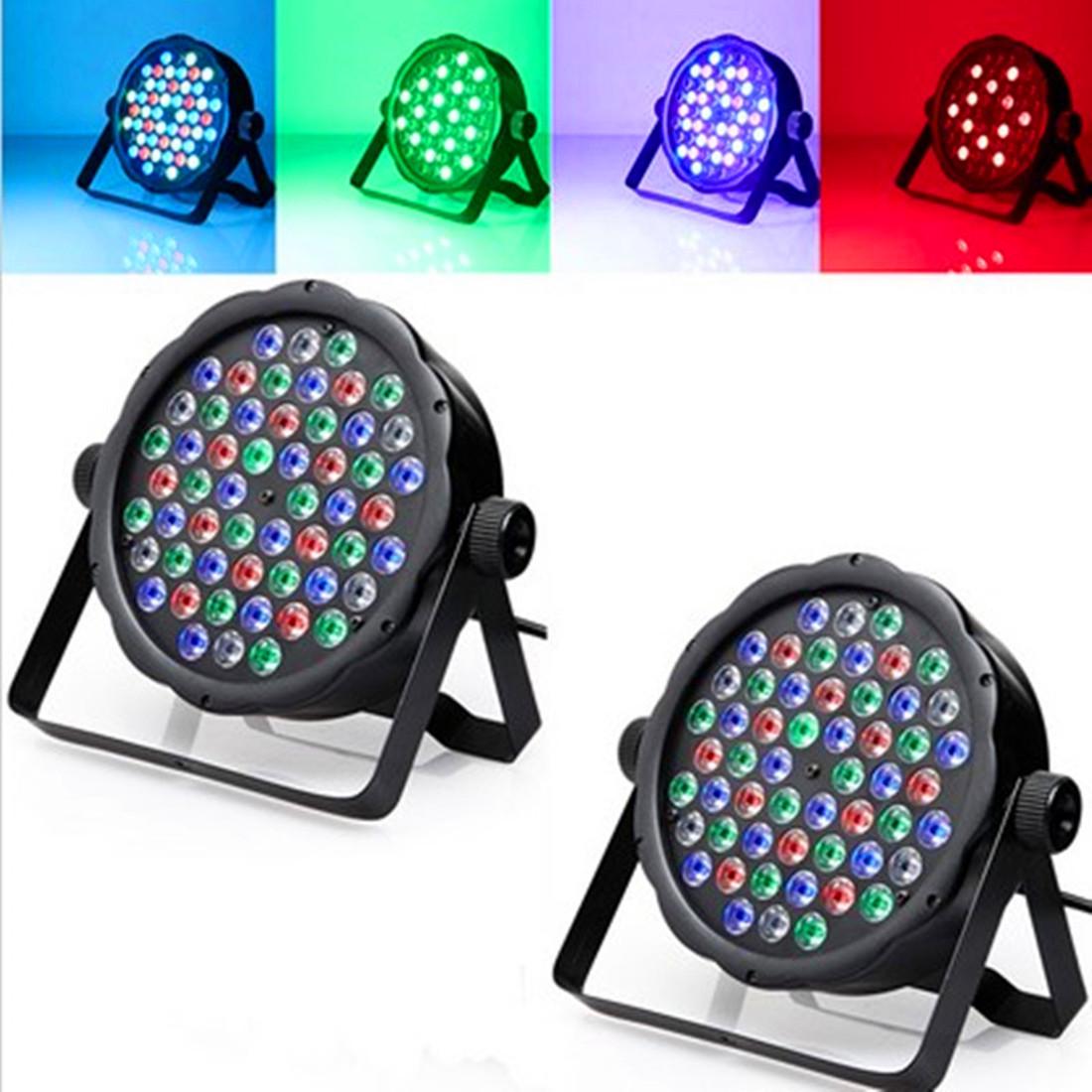 Full-Color Sound-Activated LED54 Par Lights for Home and Stage Use EU Standard
Full-Color Sound-Activated LED54 Par Lights for Home and Stage Use EU Standard