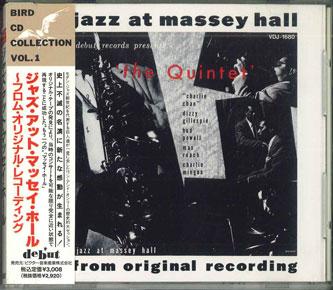 CD QUINTET - Jazz At Massey Hall VDJ1680PROMO Debut Records 1986 Japan Jazz Used
CD QUINTET - Jazz At Massey Hall VDJ1680PROMO Debut Records 1986 Japan Jazz Used