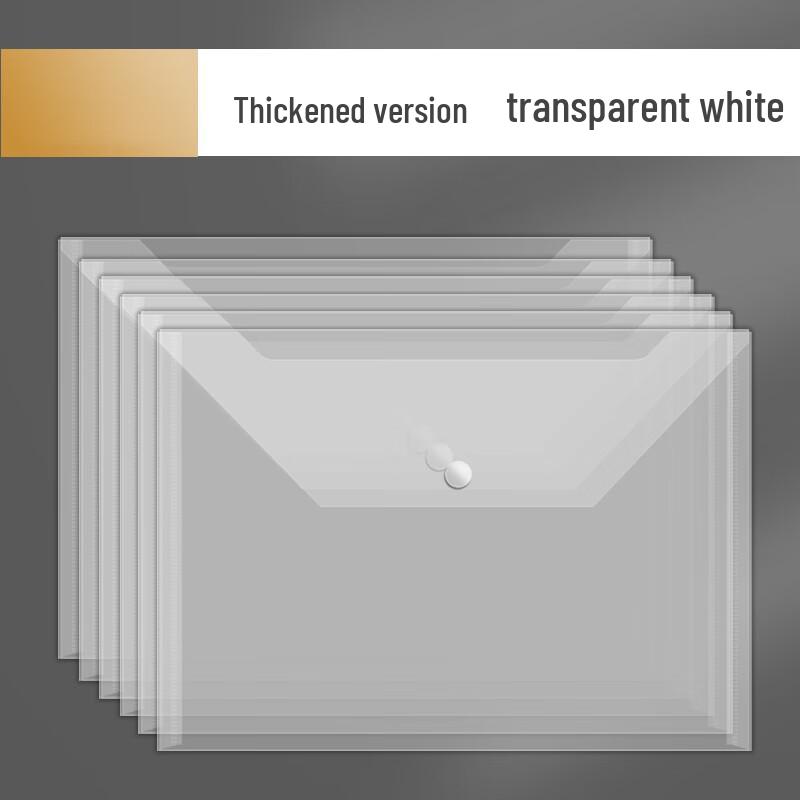 Transparent Waterproof Script File Bags (50-Pack)
Transparent Waterproof Script File Bags (50-Pack)