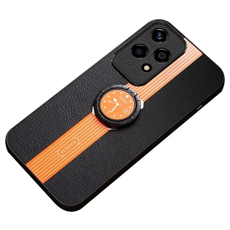 Чехол KADEM For Honor 200 Lite с кожаным покрытием, акрил+TPU, с подставкой-кольцом
Чехол KADEM For Honor 200 Lite с кожаным покрытием, акрил+TPU, с подставкой-кольцом