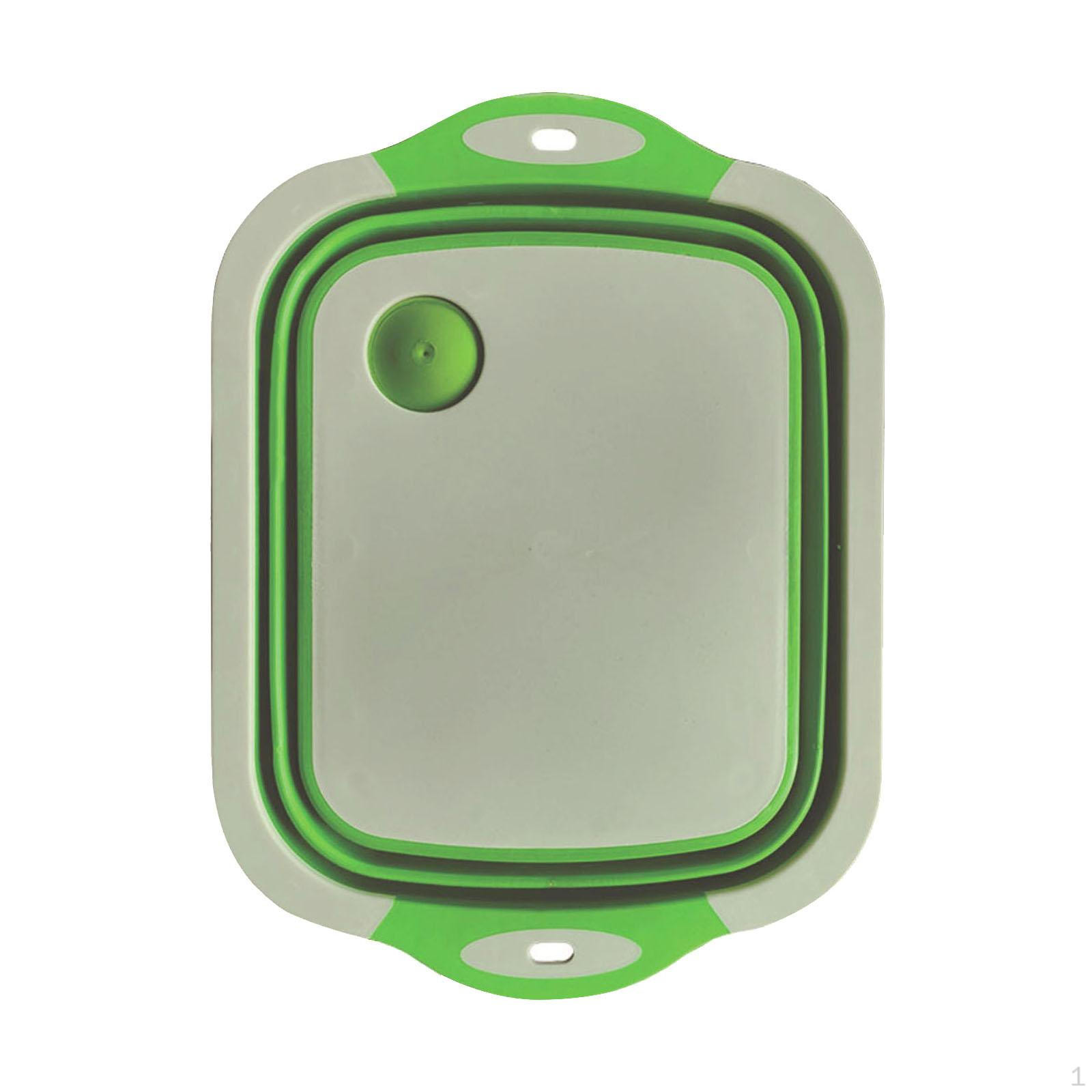 Collapsible Cutting Board Dish Sink Multifunction Foldable Drain Washing Basket Portable Chopping Green L
Collapsible Cutting Board Dish Sink Multifunction Foldable Drain Washing Basket Portable Chopping Green L