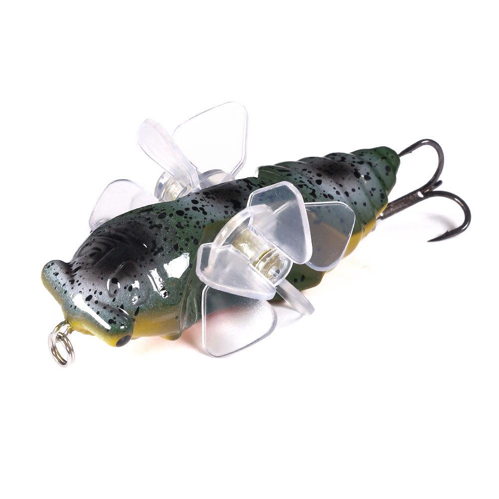 Surface Lure Bait5cm15.5gInsect Bionic Bait Long Casting Vibrating Sinking Noise Bait Freshwater Saltwater Universal Bass Carp S 7.5cm-15.5g
Surface Lure Bait5cm15.5gInsect Bionic Bait Long Casting Vibrating Sinking Noise Bait Freshwater Saltwater Universal Bass Carp S 7.5cm-15.5g