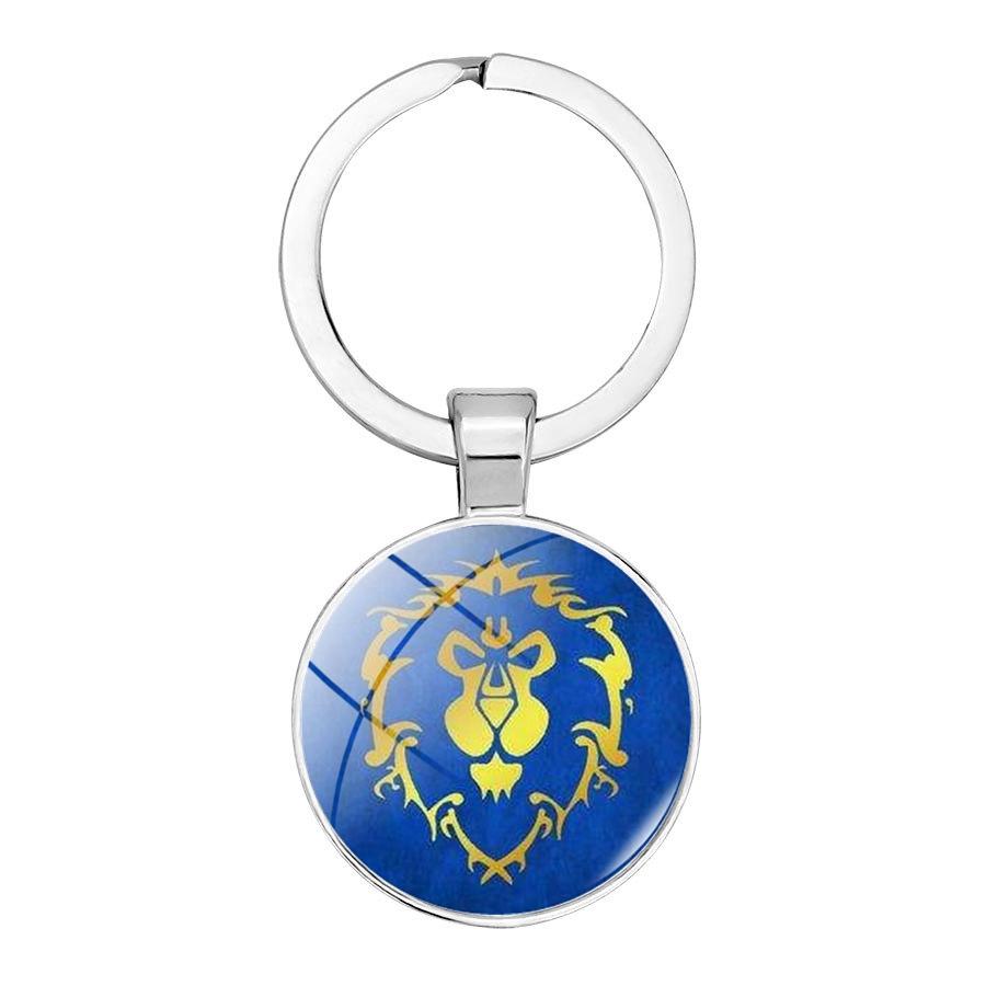 World of Warcraft Alliance Key Chain Dome Glass Pendant Game Gift for Players
World of Warcraft Alliance Key Chain Dome Glass Pendant Game Gift for Players