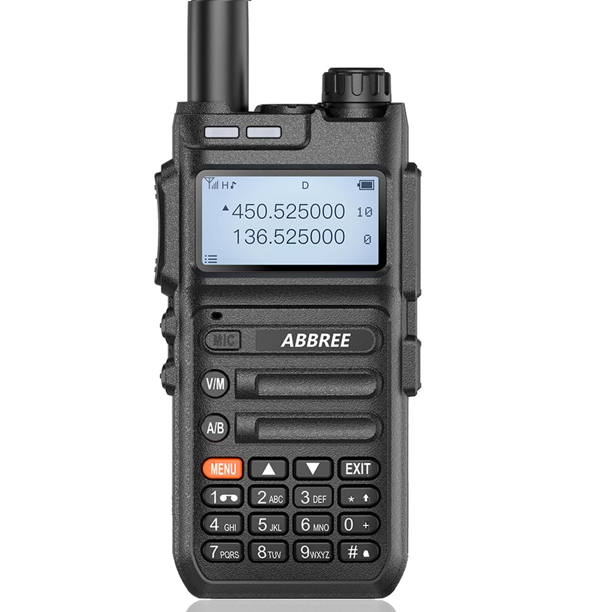 ABBREE AR-F5 10W Мощная рация Автоматическая беспроводная частота копирования Большой радиус действия USB Зарядка Ham CB Радио для наружного использования
ABBREE AR-F5 10W Мощная рация Автоматическая беспроводная частота копирования Большой радиус действия USB Зарядка Ham CB Радио для наружного использования