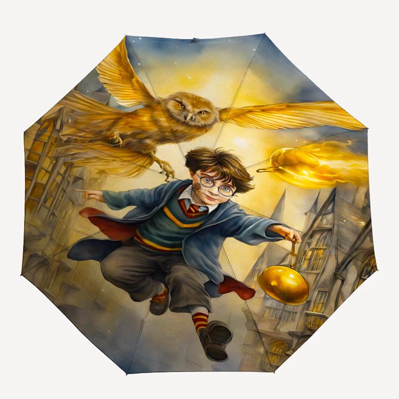 1PC Hogwarts Golden Snitch Automatic Open/Close, 8-Rib Durable Frame Compact Travel Umbrella for Men & Women, Birthday/Anniversary Gift 094
1PC Hogwarts Golden Snitch Automatic Open/Close, 8-Rib Durable Frame Compact Travel Umbrella for Men & Women, Birthday/Anniversary Gift 094