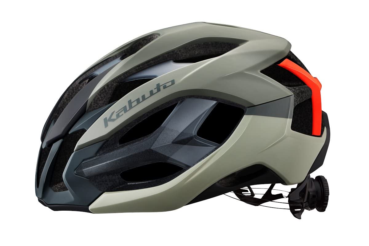 KABUTO IZANAGI Bicycle Matte Olive L JCF Certified Helmet, Color G-1 Orange, Size (59-60cm),
KABUTO IZANAGI Bicycle Matte Olive L JCF Certified Helmet, Color G-1 Orange, Size (59-60cm),