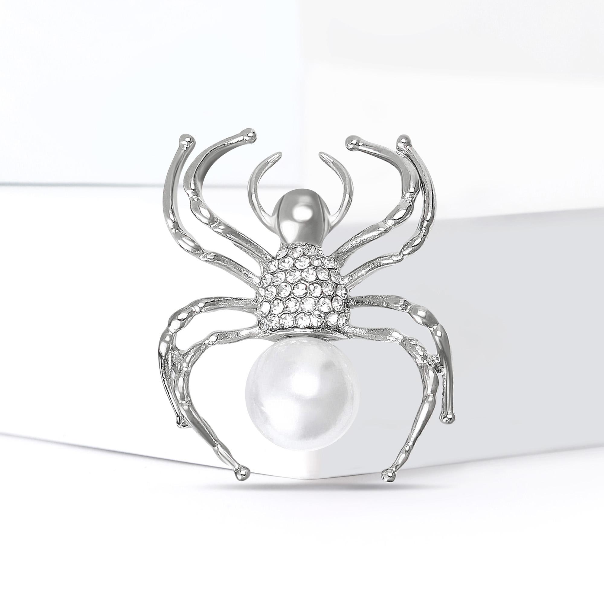 Halloween Rhinestone Spider Brooches for Women Unisex Pearl Animal Pins Event Party New Gifts Decoration Clothes Accessories
Halloween Rhinestone Spider Brooches for Women Unisex Pearl Animal Pins Event Party New Gifts Decoration Clothes Accessories
