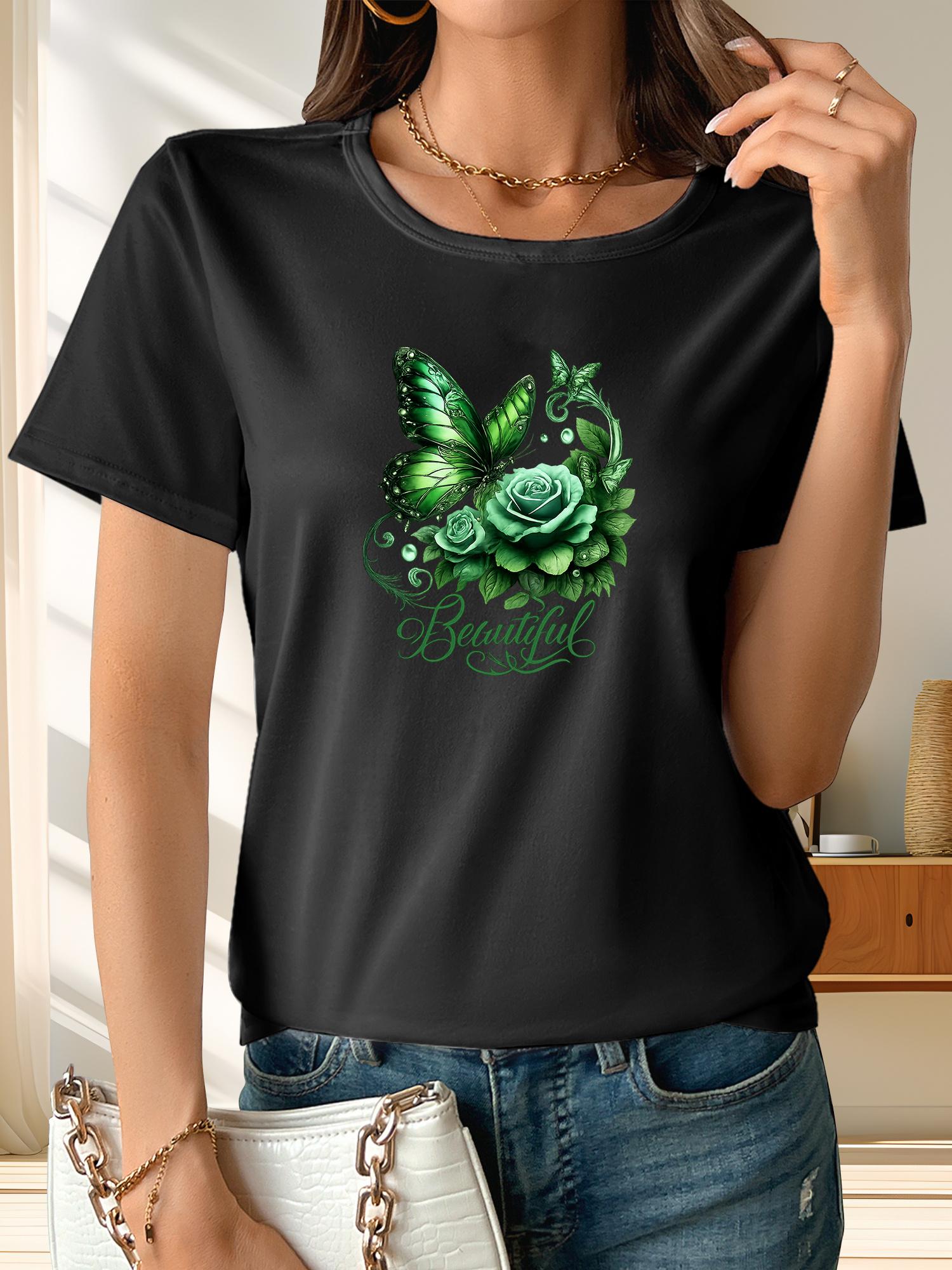 Women s Beautiful Artistic Butterfly and Rose, Soft and Breathable Polyester Fiber, Medium Elasticity Fashionable Style, Casual Short-s 4XL
Women s Beautiful Artistic Butterfly and Rose, Soft and Breathable Polyester Fiber, Medium Elasticity Fashionable Style, Casual Short-s 4XL