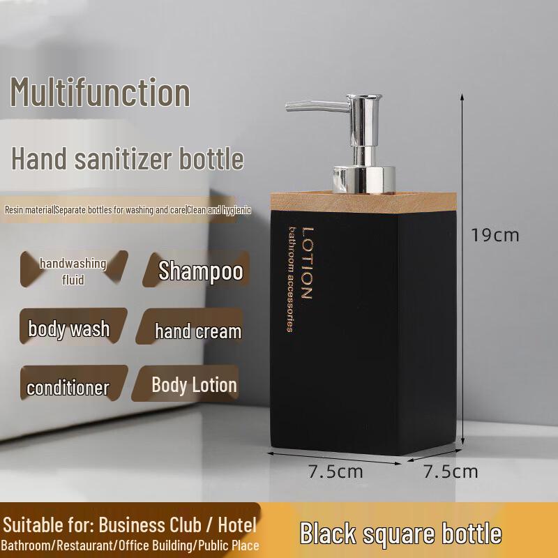 Homeglen Lettered Square Pump Bottle
Homeglen Lettered Square Pump Bottle