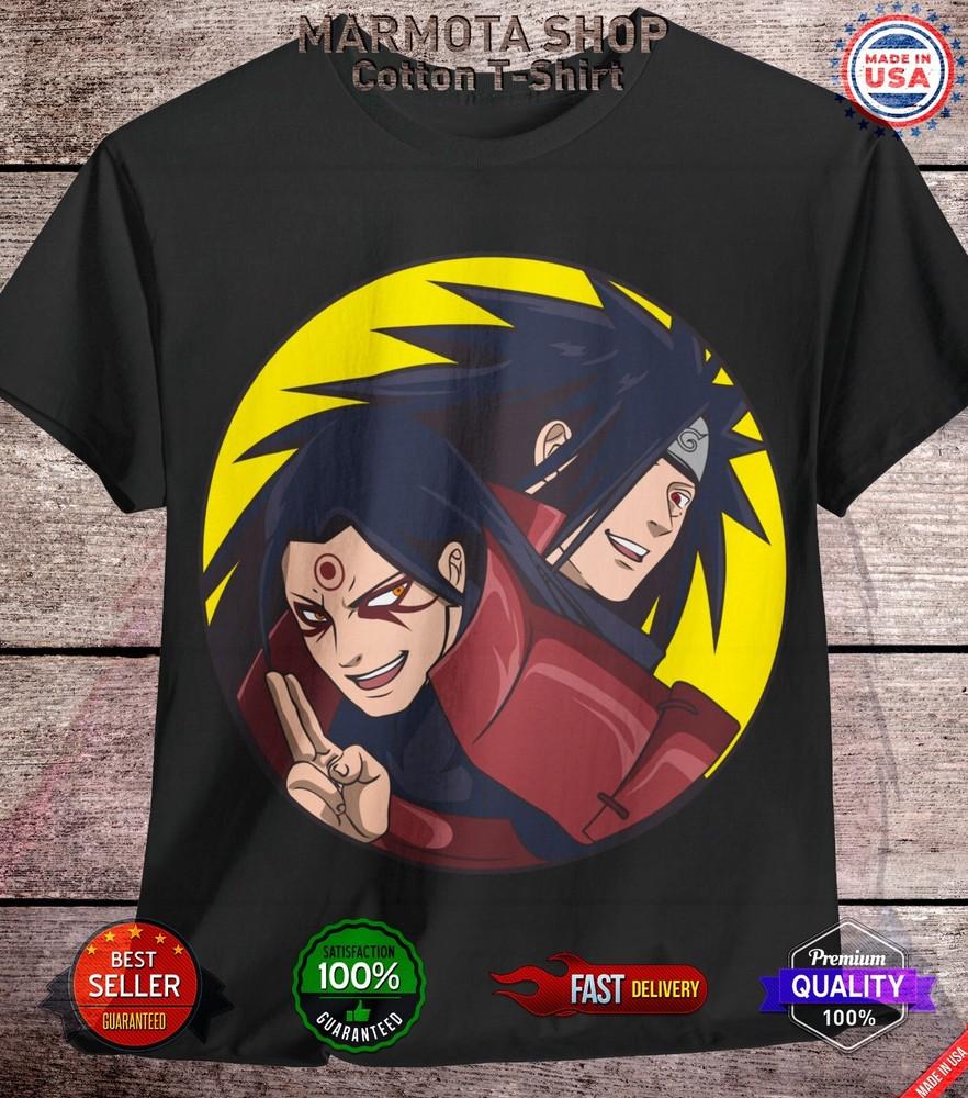 Madara Uchiha Hashirama Shirt Naruto Shippuden Anime Style Tee T-Shirt All Size 4XL
Madara Uchiha Hashirama Shirt Naruto Shippuden Anime Style Tee T-Shirt All Size 4XL