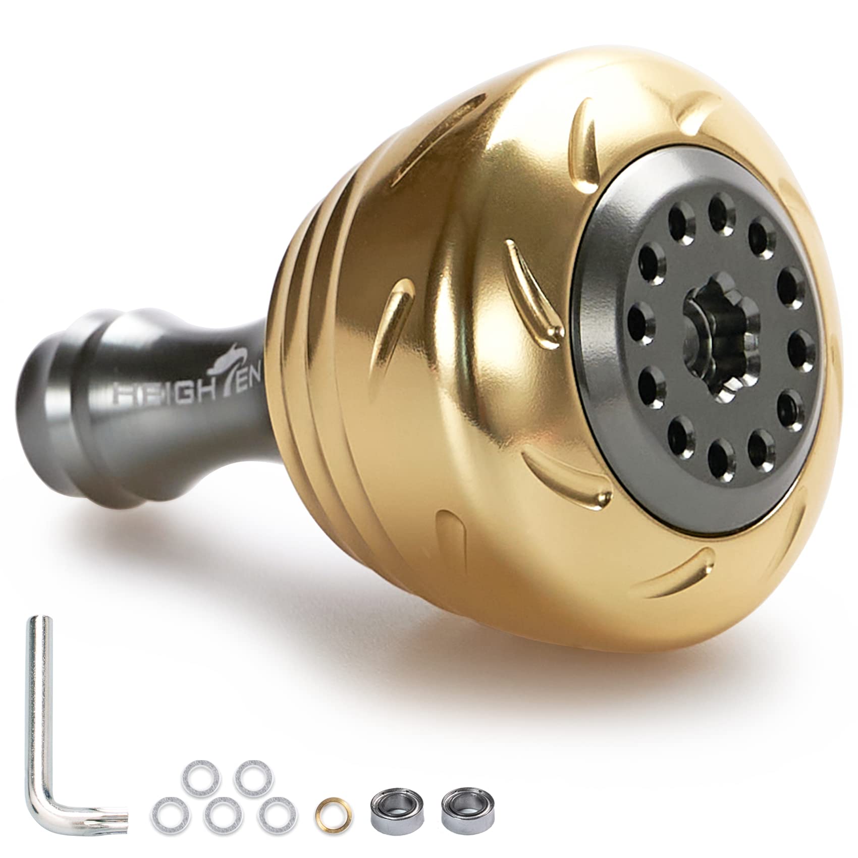 HEIGHTEN 30mm Reel Handle Knob 4 Colors Compatible with Type Type S Drum Series Shimano, Daiwa, A, (Gold) (192) золотой
HEIGHTEN 30mm Reel Handle Knob 4 Colors Compatible with Type Type S Drum Series Shimano, Daiwa, A, (Gold) (192) золотой