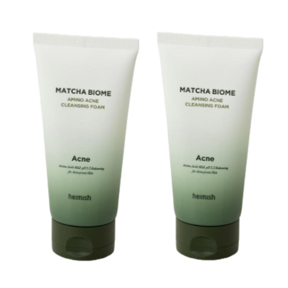 Heimish Matcha Biome Amino Acne Cleansing Foam — Gentle Acne Care & Balancing Cleanser (150g × 2)
Heimish Matcha Biome Amino Acne Cleansing Foam — Gentle Acne Care & Balancing Cleanser (150g × 2)