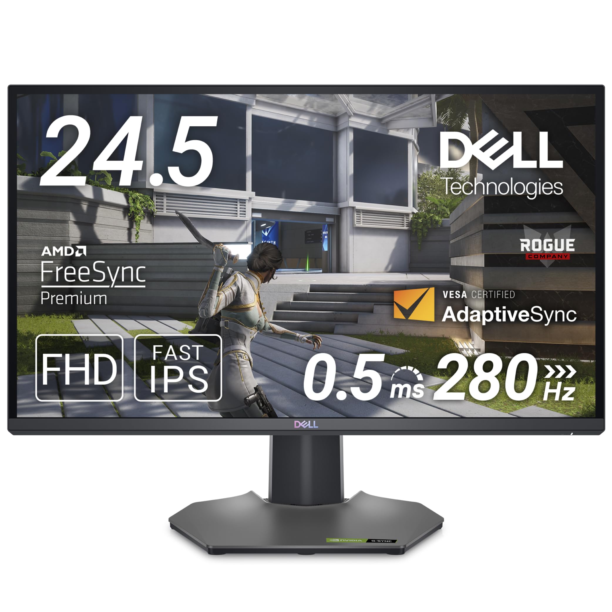 Dell G2524H 24.5 inch gaming monitor gaming display (3 years no bright spot replacement warrantyFHDFast IPS matteDisplayPort x 2, HDMI x 1sRGB
Dell G2524H 24.5 inch gaming monitor gaming display (3 years no bright spot replacement warrantyFHDFast IPS matteDisplayPort x 2, HDMI x 1sRGB