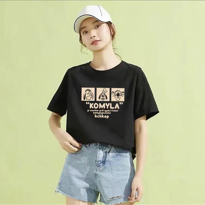 Women s 2025 Summer Loose Fit Pure Cotton Short-Sleeve T-Shirt with Print 4XL (185-205 jin)
Women s 2025 Summer Loose Fit Pure Cotton Short-Sleeve T-Shirt with Print 4XL (185-205 jin)