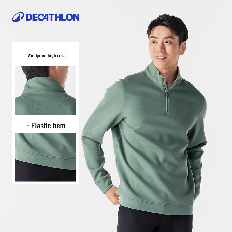 Decathlon Men s Golf Half-Zip Pullover Sweatshirt L
Decathlon Men s Golf Half-Zip Pullover Sweatshirt L