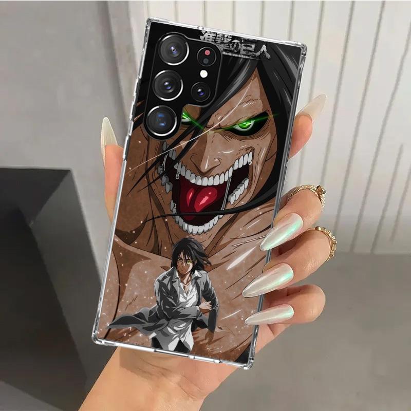 Attack Eren Phone Case for Samsung Galaxy S26 S24 S23 Ultra S25 Edge S22 S21 Plus S20 FE + Soft Print Shell Funda Galaxy S25 S24 Samsung S26 Plus
Attack Eren Phone Case for Samsung Galaxy S26 S24 S23 Ultra S25 Edge S22 S21 Plus S20 FE + Soft Print Shell Funda Galaxy S25 S24 Samsung S26 Plus