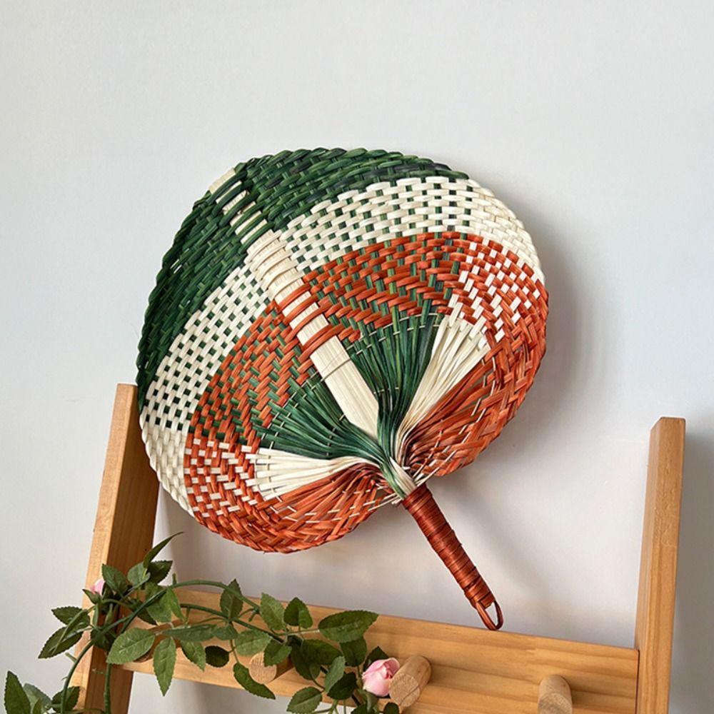 Lightweight Bamboo Woven Fan Natural Rattan Fan Vintage Straw Fan Home Decoration Style 1
Lightweight Bamboo Woven Fan Natural Rattan Fan Vintage Straw Fan Home Decoration Style 1