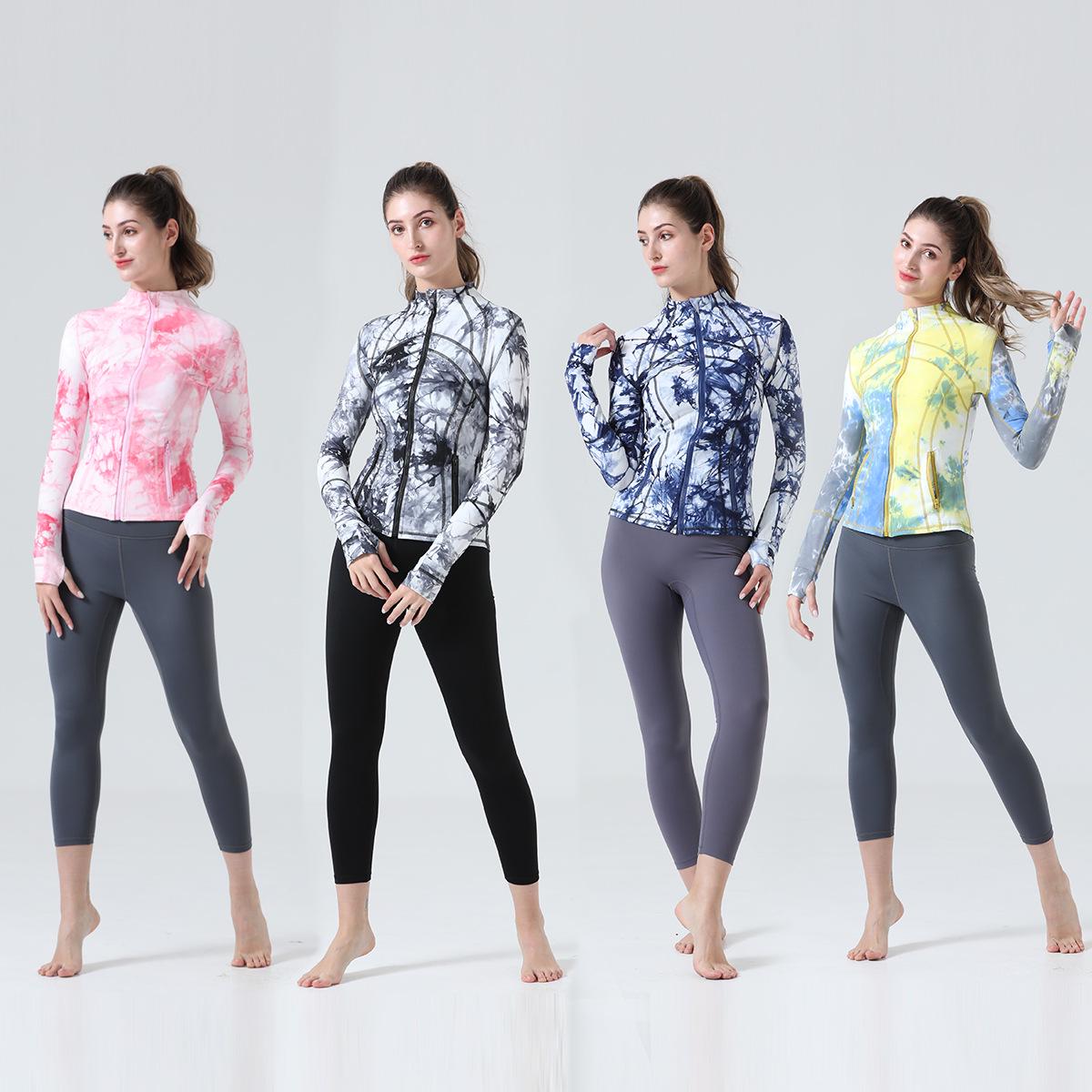 2021 Fall/Winter Women s Tie-Dye Nylon Yoga Jacket, Zipper Suit with Long Sleeves & Thumb Holes XXXL
2021 Fall/Winter Women s Tie-Dye Nylon Yoga Jacket, Zipper Suit with Long Sleeves & Thumb Holes XXXL
