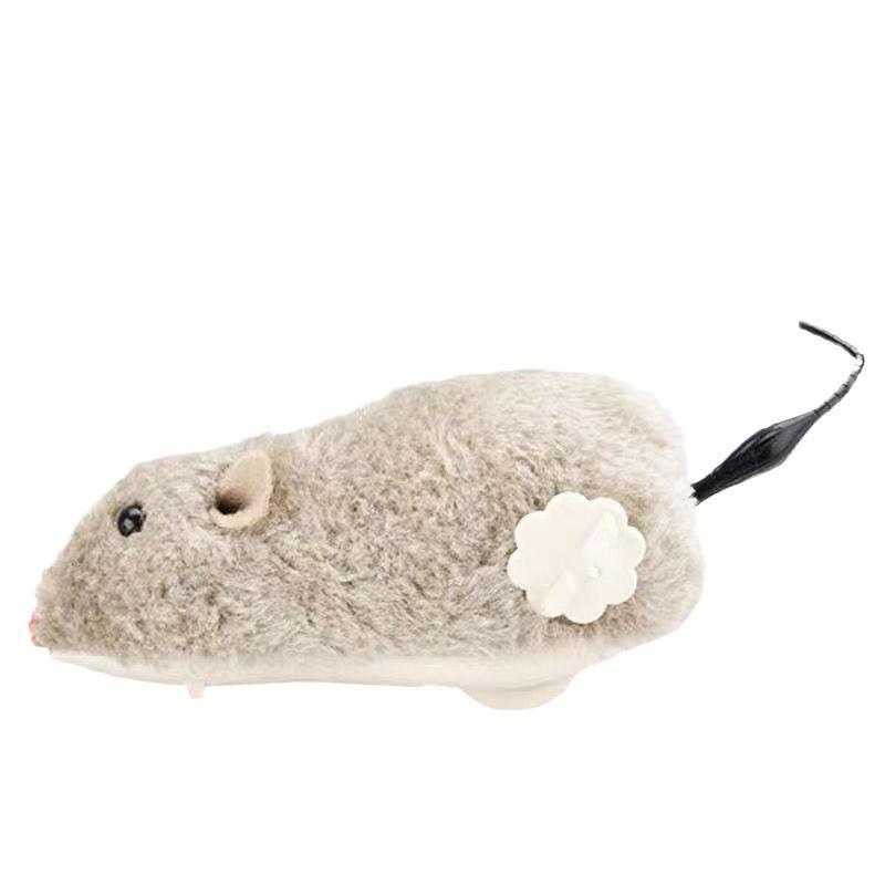 Wind-Up Plush Mouse Toy: Jumps & Wags Tail, Ideal for Dogs & Cats
Wind-Up Plush Mouse Toy: Jumps & Wags Tail, Ideal for Dogs & Cats