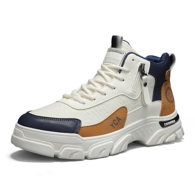 Men s high-top casual shoes four seasons new soft sole non-slip Joker youth work shoes fashion Korean outdoor sports board shoes 44
Men s high-top casual shoes four seasons new soft sole non-slip Joker youth work shoes fashion Korean outdoor sports board shoes 44