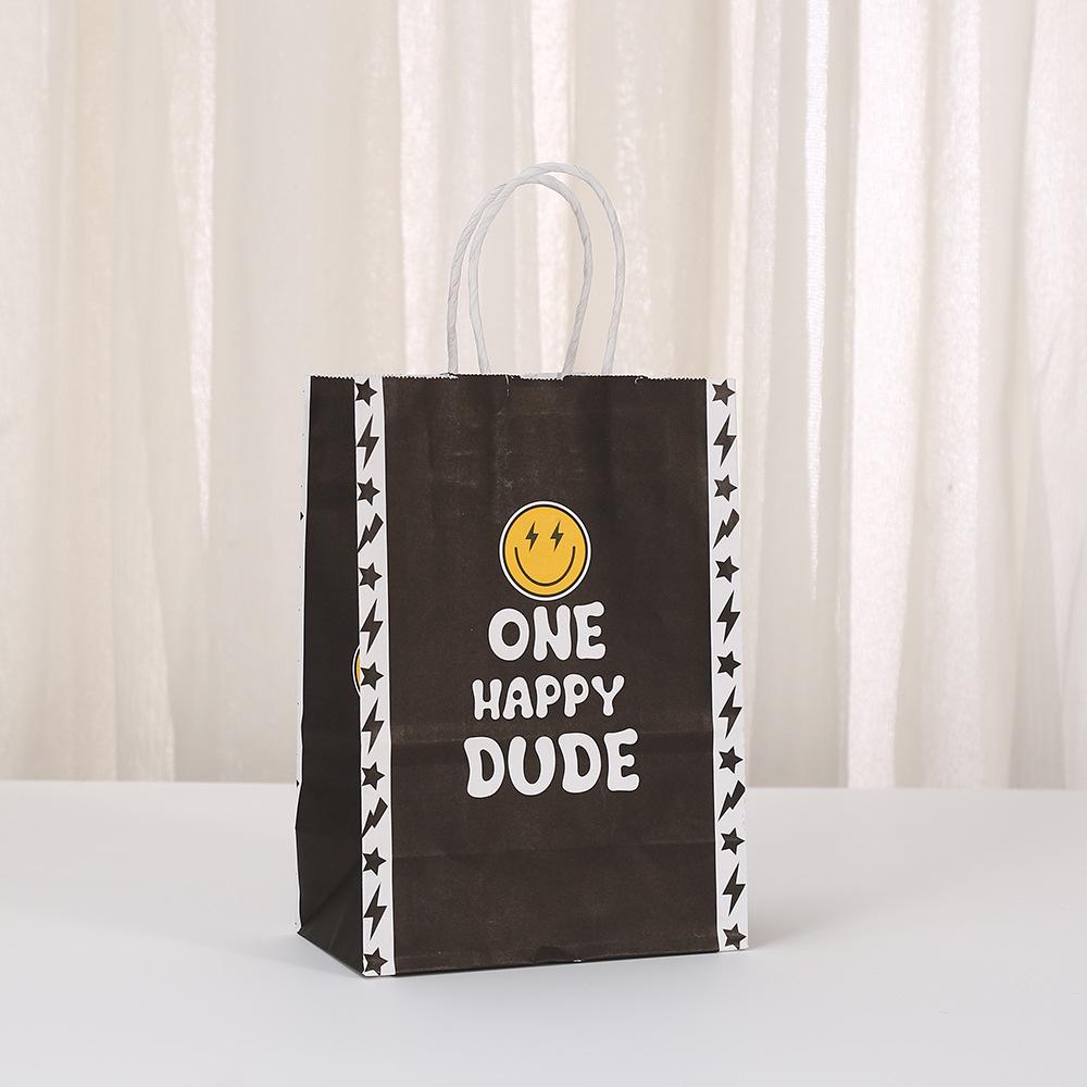 Smiley Face Cartoon Gift Bag for Kids Birthday Parties
Smiley Face Cartoon Gift Bag for Kids Birthday Parties