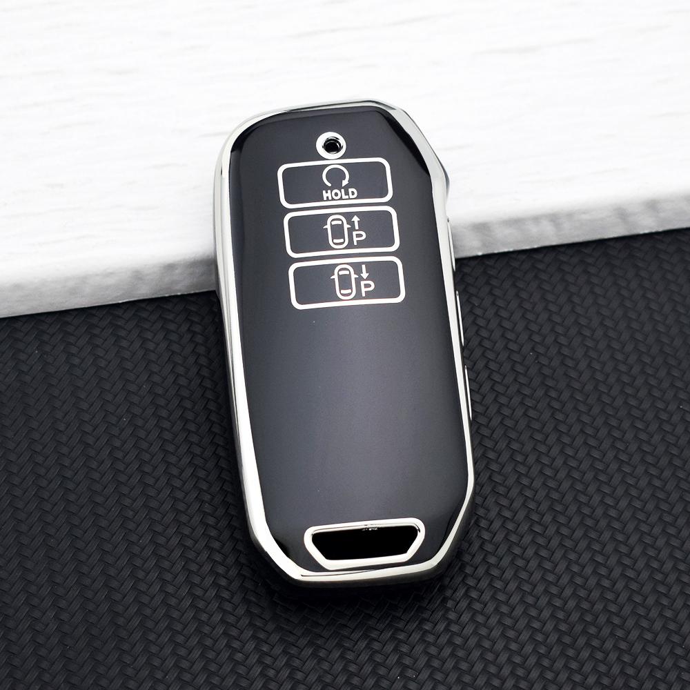 7 Buttons TPU Car Key Case Cover Fob Shell For Kia K5 DL3 Sportage NQ5 Sorento MQ4 GT Line Seltos Carnival EV6 2020-25 Keychain
7 Buttons TPU Car Key Case Cover Fob Shell For Kia K5 DL3 Sportage NQ5 Sorento MQ4 GT Line Seltos Carnival EV6 2020-25 Keychain