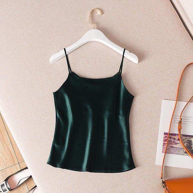 Женский атласный жилет Endy с V-образным вырезом и подтяжками из ацетата — однотонный, модный и универсальный для летнего ношения Extra Large
Женский атласный жилет Endy с V-образным вырезом и подтяжками из ацетата — однотонный, модный и универсальный для летнего ношения Extra Large