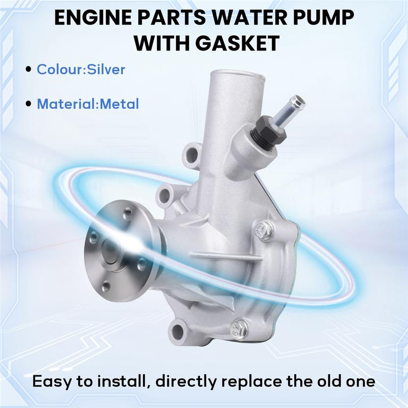 #185K Engine Parts Water Pump with Gasket MM409302 for Mitsubishi (Silver)
#185K Engine Parts Water Pump with Gasket MM409302 for Mitsubishi (Silver)