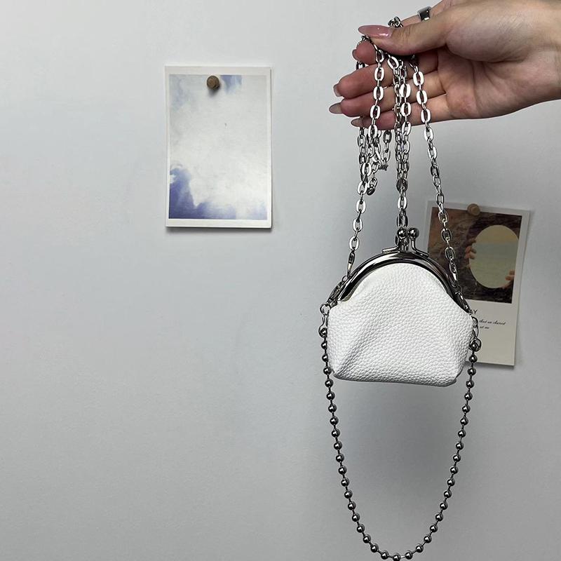 Womens Texture Chain Small Bags Mini Bags Chain Single Shoulder Crossbody Zero Wallet Small Headphone Evening Bags білий
Womens Texture Chain Small Bags Mini Bags Chain Single Shoulder Crossbody Zero Wallet Small Headphone Evening Bags білий