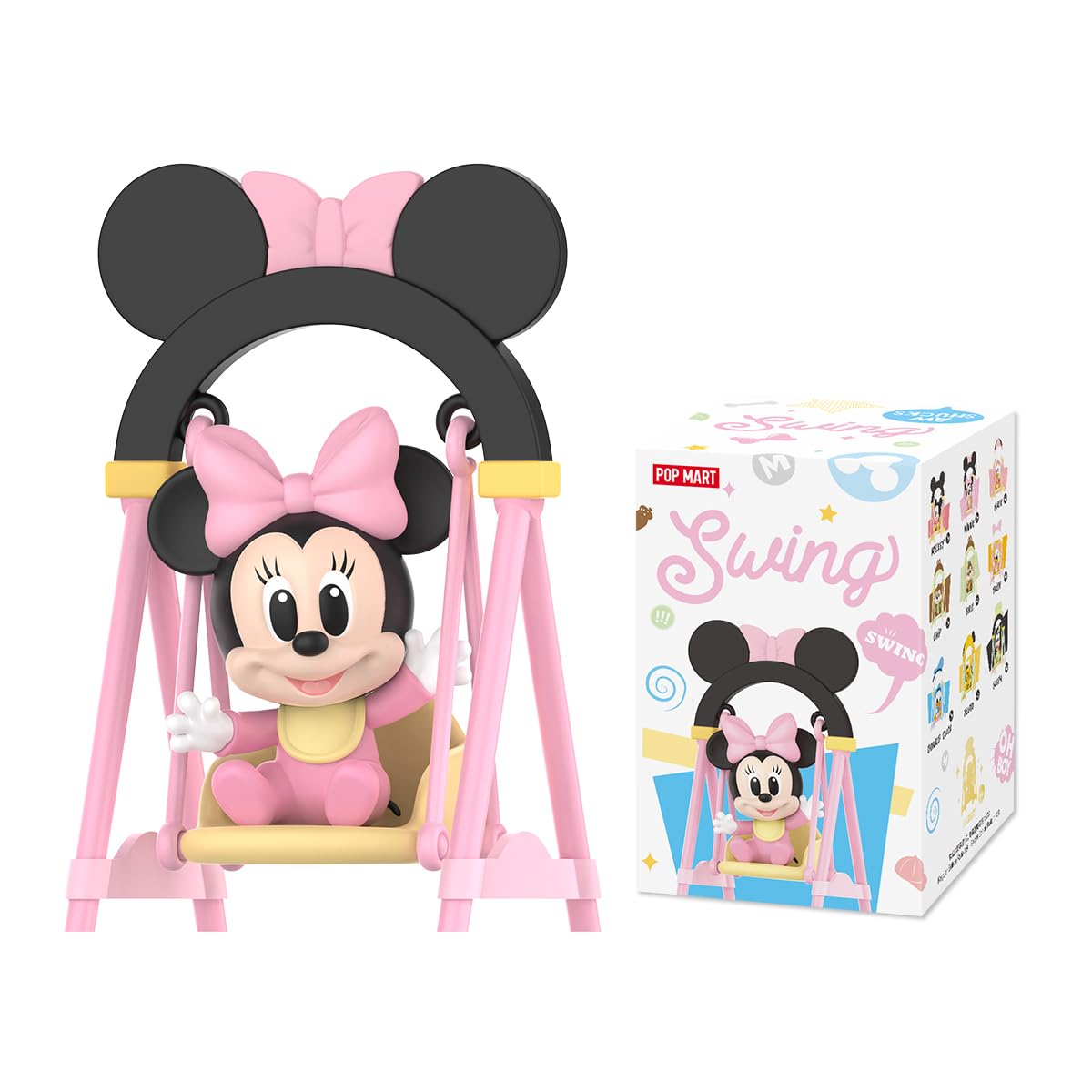 POP MART Disney Swing Series Pop Mart Gacha Gacha Blind Box Фигурка Пластиковая модель Премиум Игрушка ПВХ Мягкий винил Оригинальный персонаж Подарок на день рождения [1
POP MART Disney Swing Series Pop Mart Gacha Gacha Blind Box Фигурка Пластиковая модель Премиум Игрушка ПВХ Мягкий винил Оригинальный персонаж Подарок на день рождения [1