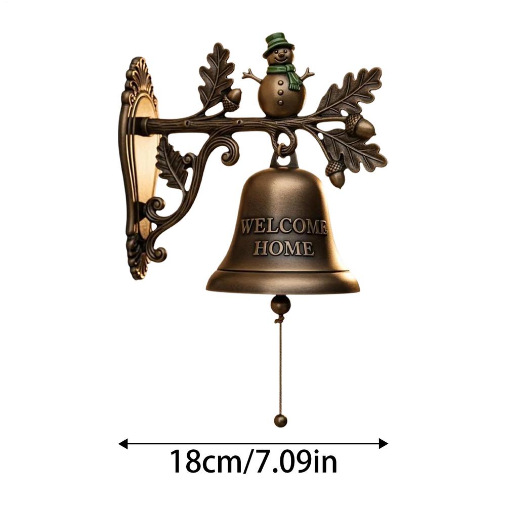 Christmas Bells Welcome Bell Santa Claus Reindeer Snowman Vintage Doorbell Decor for Yard Indoor Outdoor Home Garden Holiday
Christmas Bells Welcome Bell Santa Claus Reindeer Snowman Vintage Doorbell Decor for Yard Indoor Outdoor Home Garden Holiday