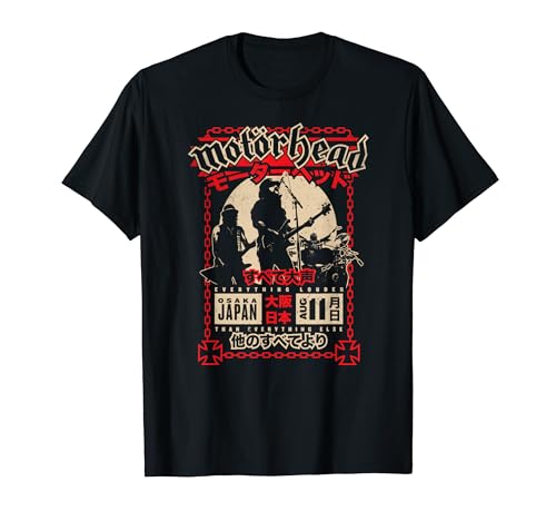 Motörhead Loud in Osaka T-shirt
Motörhead Loud in Osaka T-shirt