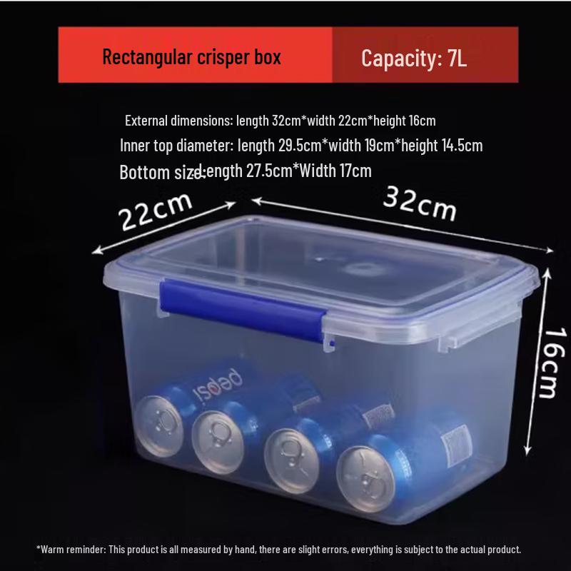 Transparent Clip-Lock Food Storage Container Set
Transparent Clip-Lock Food Storage Container Set