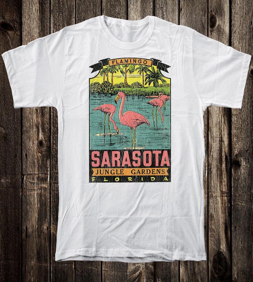 Retro Travel Tee T Shirt Sarasota Florida Jungle Gardens Flamingo 3XL
Retro Travel Tee T Shirt Sarasota Florida Jungle Gardens Flamingo 3XL