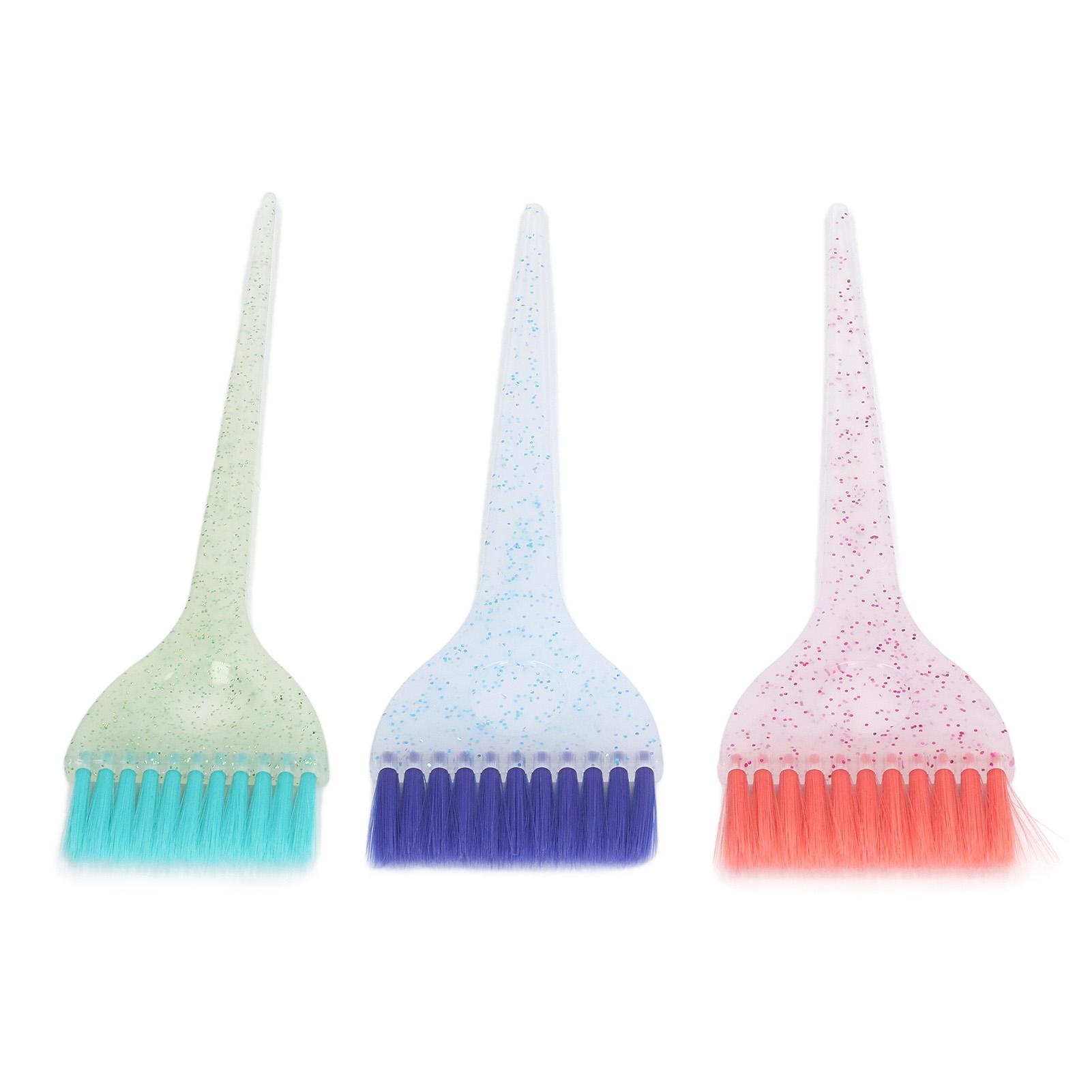 3pcs Hair Dye Brush Set Professional Home Salon Hair Highlighting Brush Applicator with Glitter Handle
3pcs Hair Dye Brush Set Professional Home Salon Hair Highlighting Brush Applicator with Glitter Handle