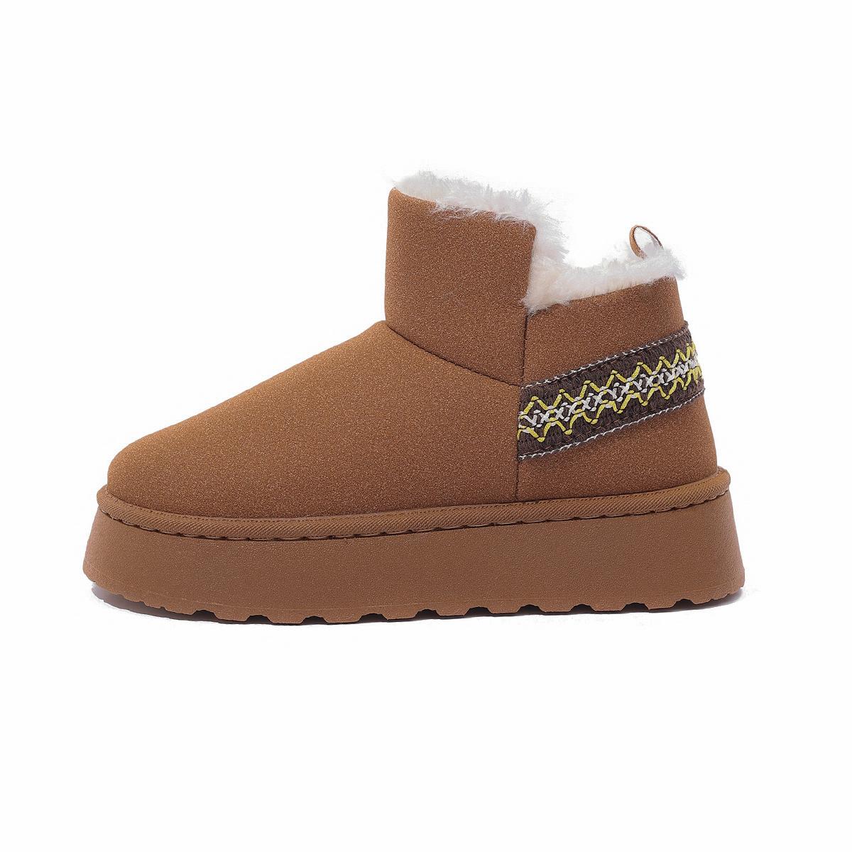 Winter Thicken Plush Snow Boots Women Side Zip Thick Sole Non Slip Cotton Padded Shoes Plus Size Comfort Platform Ankle 41 41
Winter Thicken Plush Snow Boots Women Side Zip Thick Sole Non Slip Cotton Padded Shoes Plus Size Comfort Platform Ankle 41 41