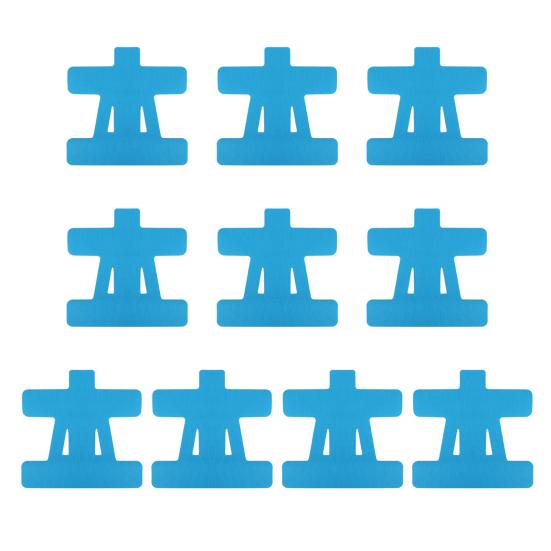 5/10 шт. предварительно нарезанная кинезиологическая лента для облегчения боли в плече, дышащая, водонепроницаемая, эластичная спортивная лента для поддержки и стабилизации плеча 10pcs синий