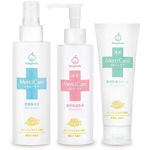 Baby Smile Merci Care (Regular Size / Set of 3) Calendula-Infused, Fragrance-Free, Color-Free ()
Baby Smile Merci Care (Regular Size / Set of 3) Calendula-Infused, Fragrance-Free, Color-Free ()