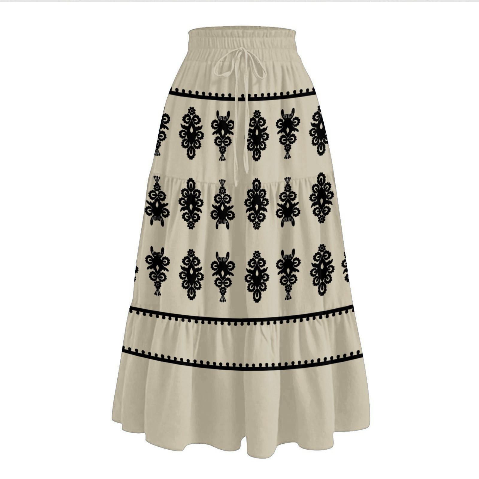 Женская повседневная и модная принтованная эластичная талия свободная юбка талия свободная юбка M хаки
Женская повседневная и модная принтованная эластичная талия свободная юбка талия свободная юбка M хаки