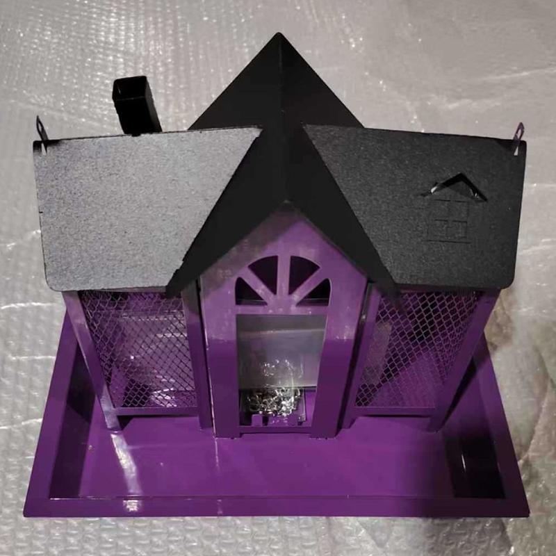 Outdoor Hanging Bird Feeder Iron Rain/Wind-Proof Bird Feeder Outside Garden Yard Large-Capacity Birds Food Feeders Pet Supplies фиолетовый
Outdoor Hanging Bird Feeder Iron Rain/Wind-Proof Bird Feeder Outside Garden Yard Large-Capacity Birds Food Feeders Pet Supplies фиолетовый