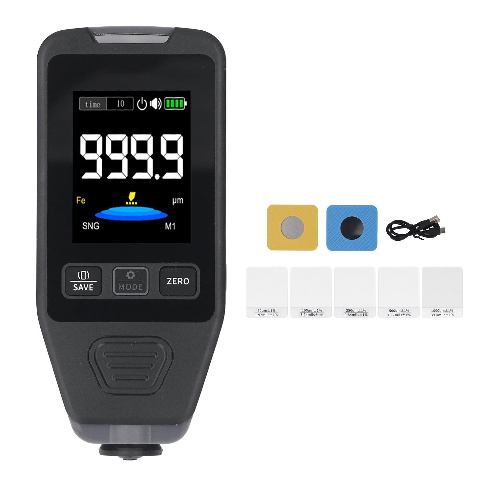 Coating Thickness Gauge High Accuracy Data Storage Auto Shutdown Portable Digital Coating Thickness
Coating Thickness Gauge High Accuracy Data Storage Auto Shutdown Portable Digital Coating Thickness