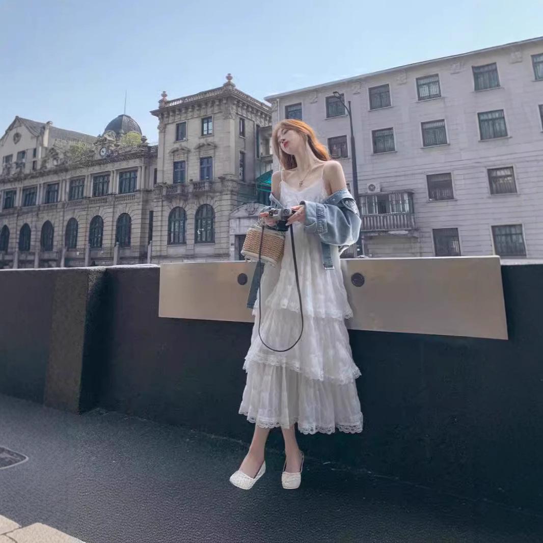 Women s French White Camisole Maxi Dress - Spring 2024 Seaside Vacation Style L
Women s French White Camisole Maxi Dress - Spring 2024 Seaside Vacation Style L