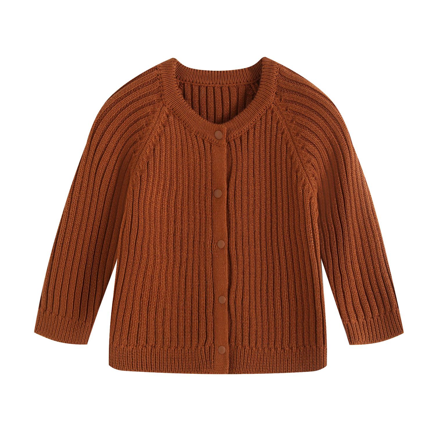 Infant and Toddler Soft Knit Cardigan - Long Sleeves for Boys and Girls 73 CM коричневий
Infant and Toddler Soft Knit Cardigan - Long Sleeves for Boys and Girls 73 CM коричневий