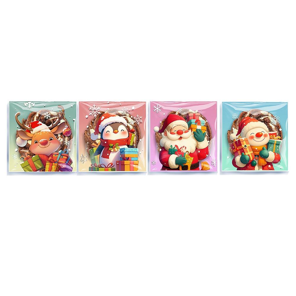50PCS Multicolor Christmas Gift Bag Cartoon Santa Clause Deer Mixed Pattern Christmas Packaging Bag Xmas Tree Snowman 5x5x5cm
50PCS Multicolor Christmas Gift Bag Cartoon Santa Clause Deer Mixed Pattern Christmas Packaging Bag Xmas Tree Snowman 5x5x5cm