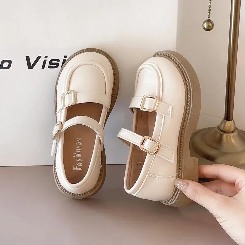 Classic Simple Kids Leather Shoes Versatile Black School Girl Shoes Soft Causal Children Fashion Mary Jane Shoes Thick Bottom 24
Classic Simple Kids Leather Shoes Versatile Black School Girl Shoes Soft Causal Children Fashion Mary Jane Shoes Thick Bottom 24