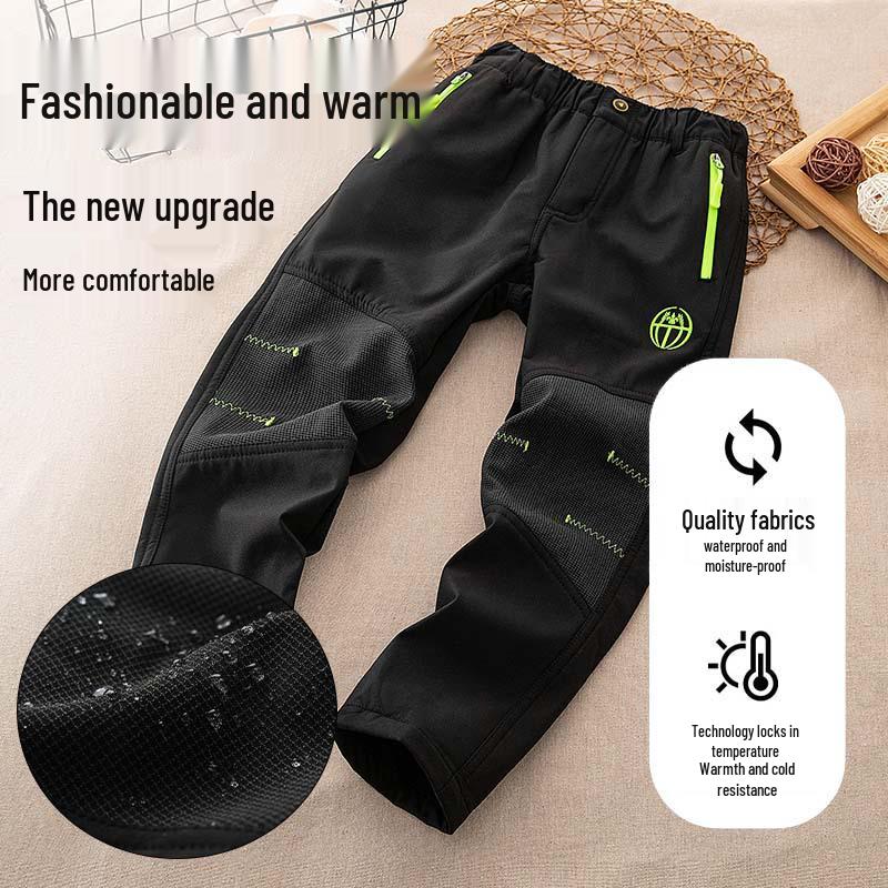 Children s Autumn/Winter Windproof Softshell Pants - Fleece-Lined, Warm, for Boys & Girls, Ideal for Outdoors, Hiking, and Jogging. 140 (under 27 kg) серый
Children s Autumn/Winter Windproof Softshell Pants - Fleece-Lined, Warm, for Boys & Girls, Ideal for Outdoors, Hiking, and Jogging. 140 (under 27 kg) серый