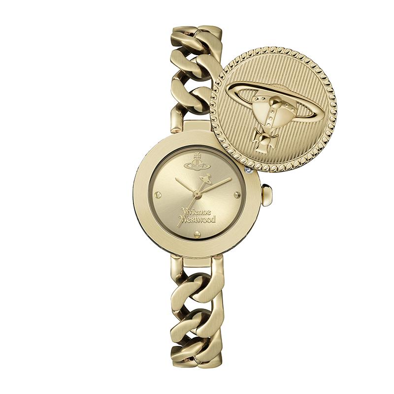 Vivienne Westwood Quartz Watch Stainless Steel Bracelet 25Mm Gold Dial Chain Bracelet Women watches DWVV323CPGD Watch Box+Shopping Bag
Vivienne Westwood Quartz Watch Stainless Steel Bracelet 25Mm Gold Dial Chain Bracelet Women watches DWVV323CPGD Watch Box+Shopping Bag