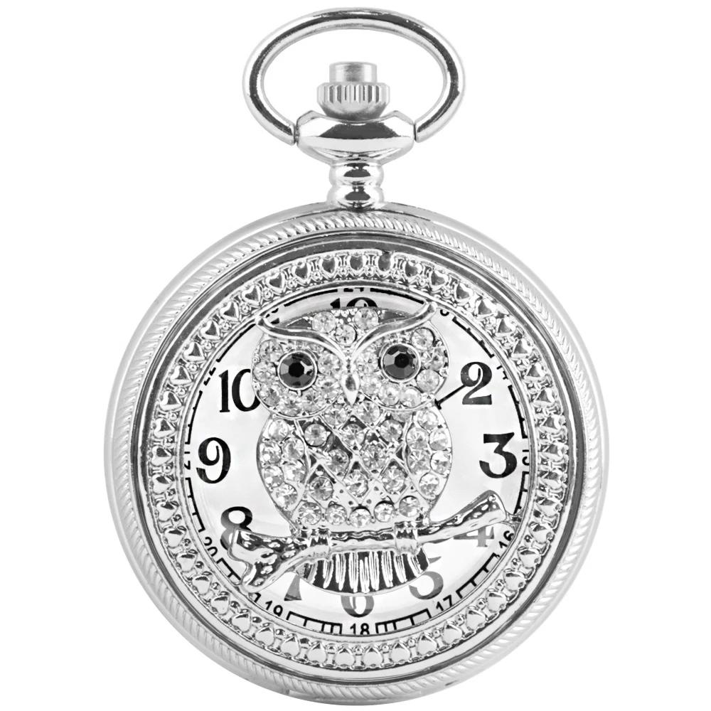 Gold Arabic Numerals Quartz Pocket Watches Retro Design Hollow Owl Pattern Pocket Watch with Necklace Pendant for Men Women
Gold Arabic Numerals Quartz Pocket Watches Retro Design Hollow Owl Pattern Pocket Watch with Necklace Pendant for Men Women