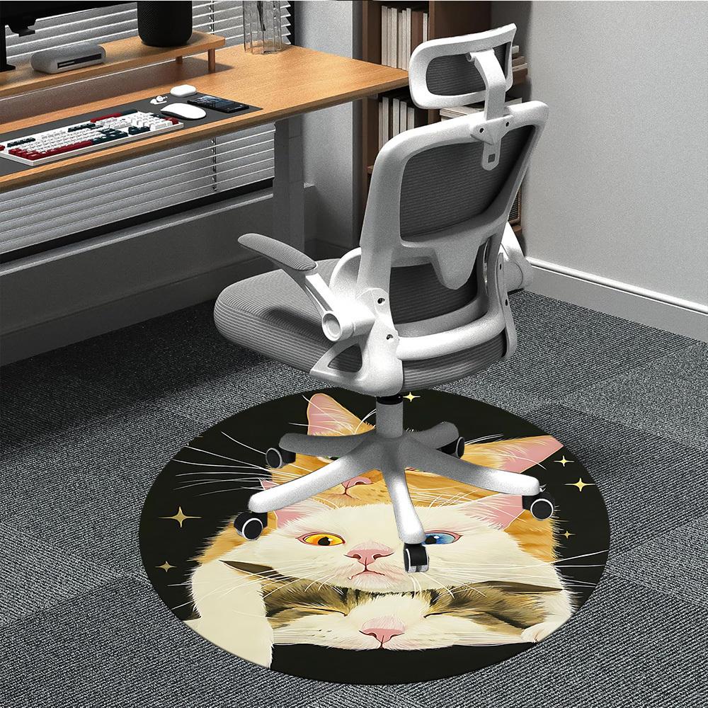 1pc Cats Whiskers Office Round Area Rug, Indoor Mat Suitable ForOffice, Under Office Chairs Bedroom Living Room Home Decor, Room Deco T081 80cm by 80cm
1pc Cats Whiskers Office Round Area Rug, Indoor Mat Suitable ForOffice, Under Office Chairs Bedroom Living Room Home Decor, Room Deco T081 80cm by 80cm