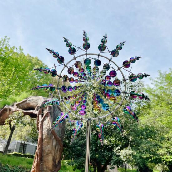 Yousheng Metal Windmill 360 Degrees Spinning Iron Windmill Ornament Wind Powered Wind Catchers Sculptures Spinners for Yard Garden Patio Decoration
Yousheng Metal Windmill 360 Degrees Spinning Iron Windmill Ornament Wind Powered Wind Catchers Sculptures Spinners for Yard Garden Patio Decoration